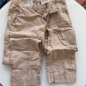Vintage Banana Republic lightweight Beige Corduroy Pants made in Sri Lanka 32x32